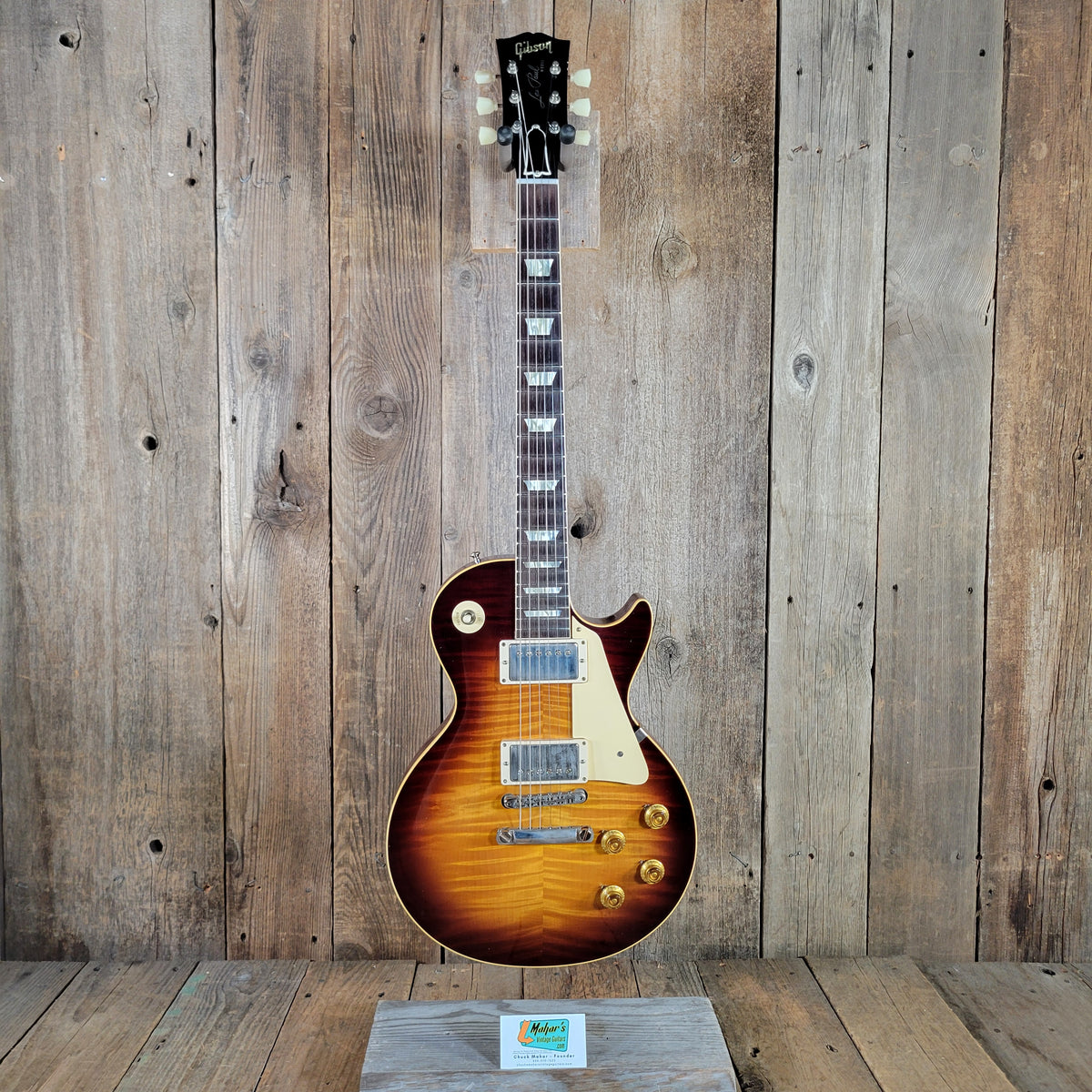 Gibson 2022 Les Paul R9 Murphy Lab Sunburst Ultra Light Aged