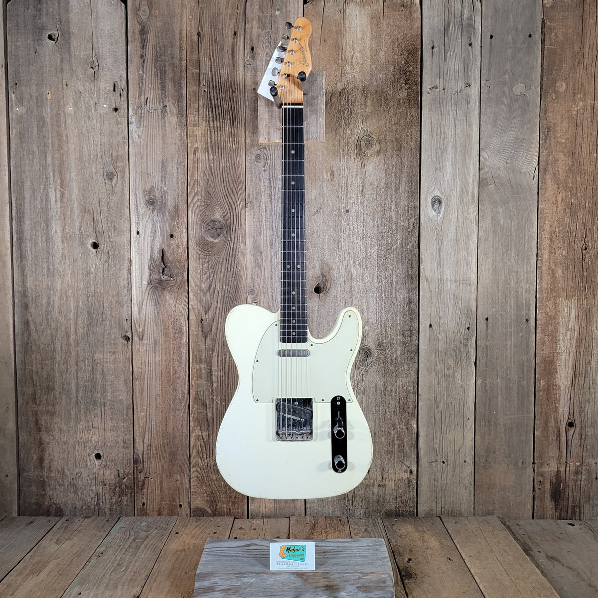 Danocaster Singlecut Telecaster Olympic White Arcane Pickups .83" C Neck 2026