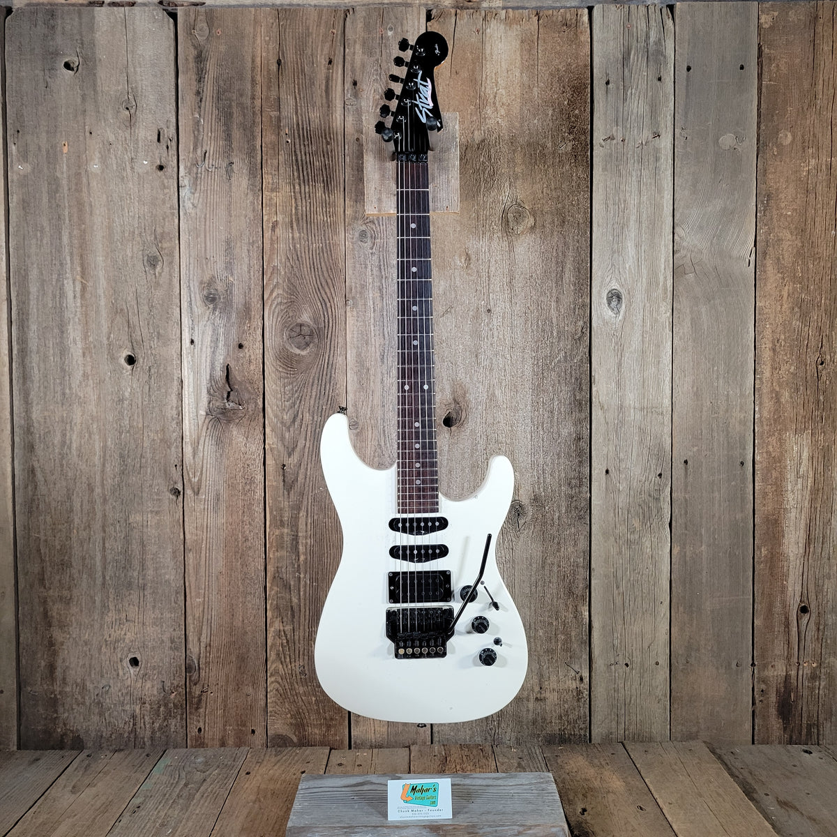 Fender HM Strat White 1988-1989 w/gig bag