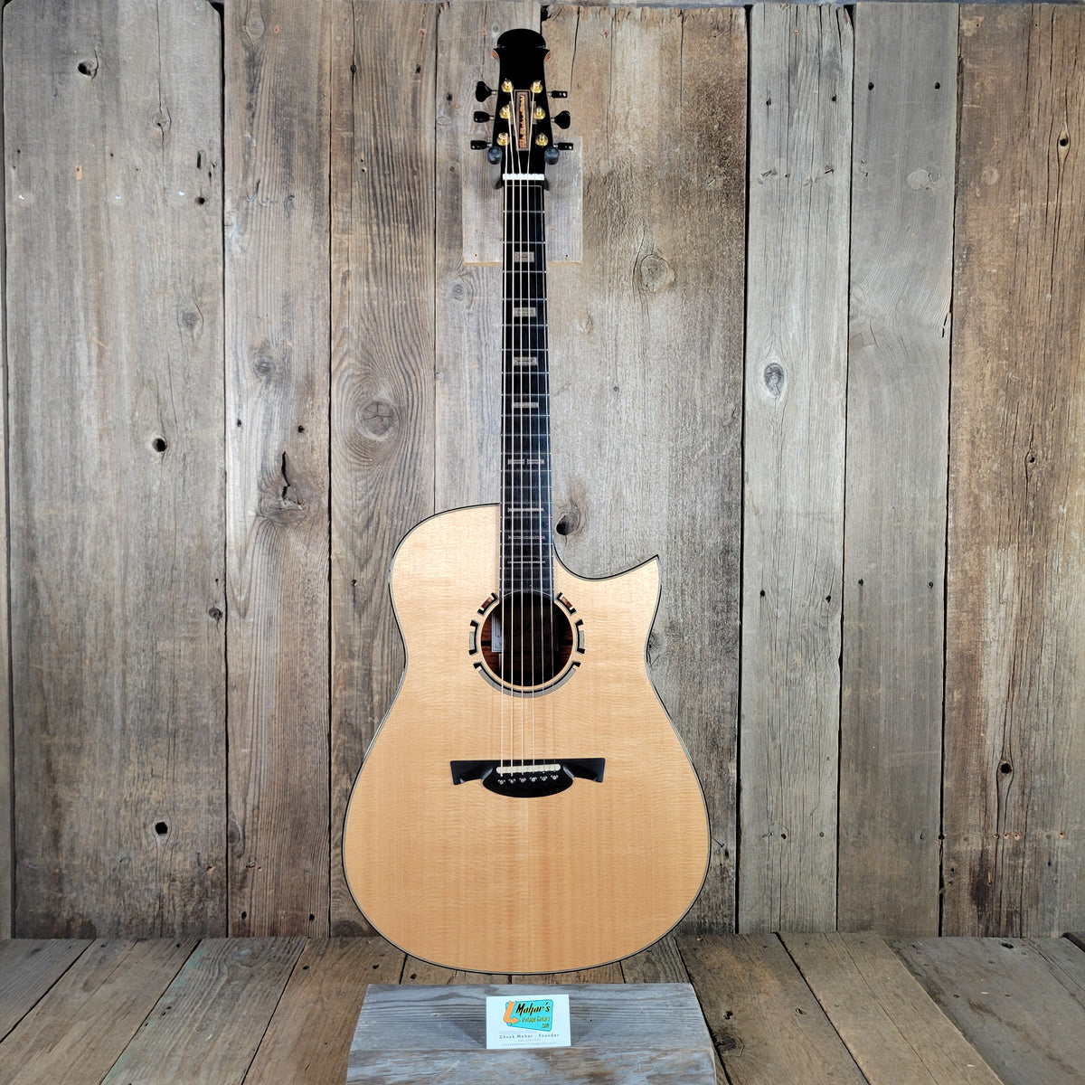 Julian Gaffney Modified Dreadnought 2019 Fiddleback Mahogany & Sitka Spruce