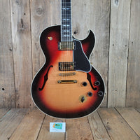 Gibson 2005 ES-137 Custom Sunburst Semi Hollow Electric Guitar Excellent