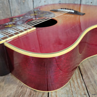 Gibson 1975 Hummingbird Custom Cherry Sunburst Very Good