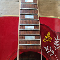 Gibson 1975 Hummingbird Custom Cherry Sunburst Very Good