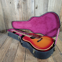 Gibson 1975 Hummingbird Custom Cherry Sunburst Very Good