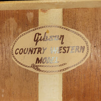Gibson 1960 Country Western Natural Slope Shoulder w/ Provenance Excellent