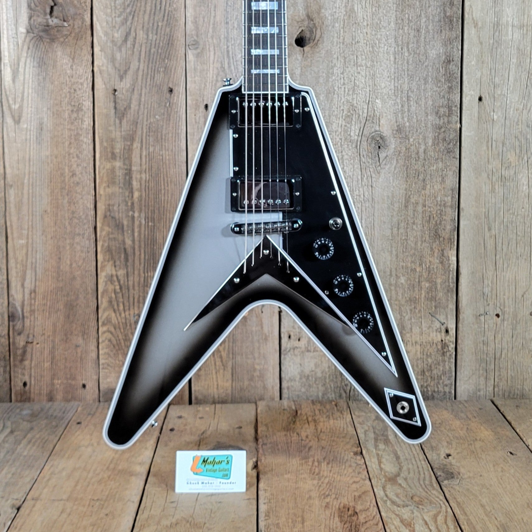 Gibson 2024 Flying V Custom Silverburst Custom Shop Excellent