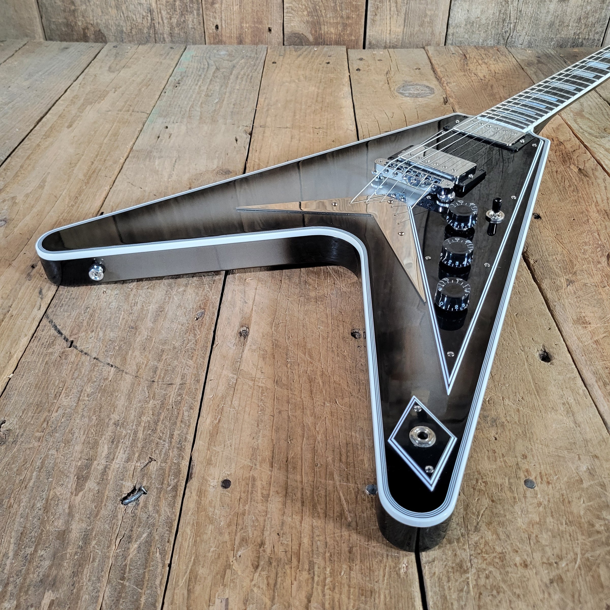 Gibson 2024 Flying V Custom Silverburst Custom Shop Excellent