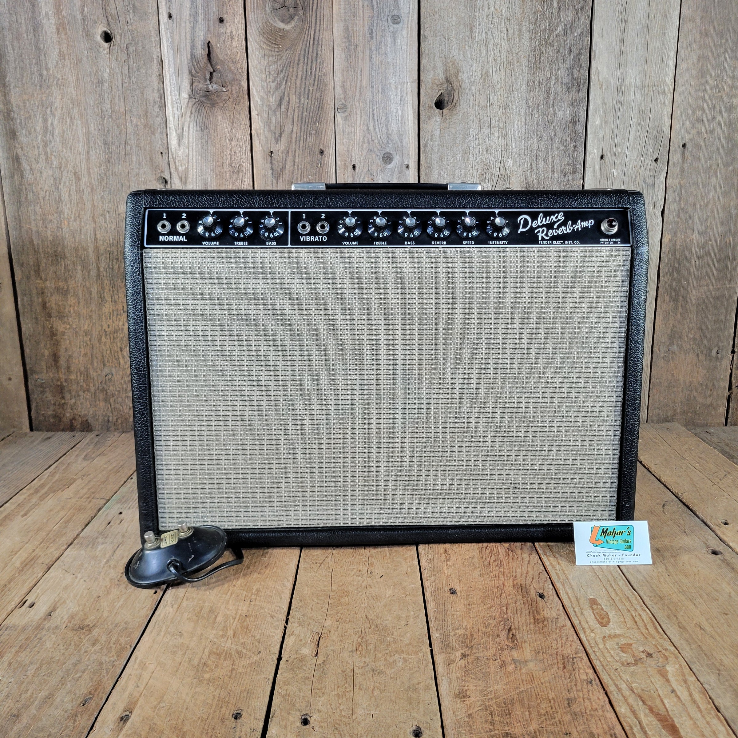 Fender Deluxe Reverb AB763 Pre CBS 1964 Lightly Serviced Original Cover Near Mint
