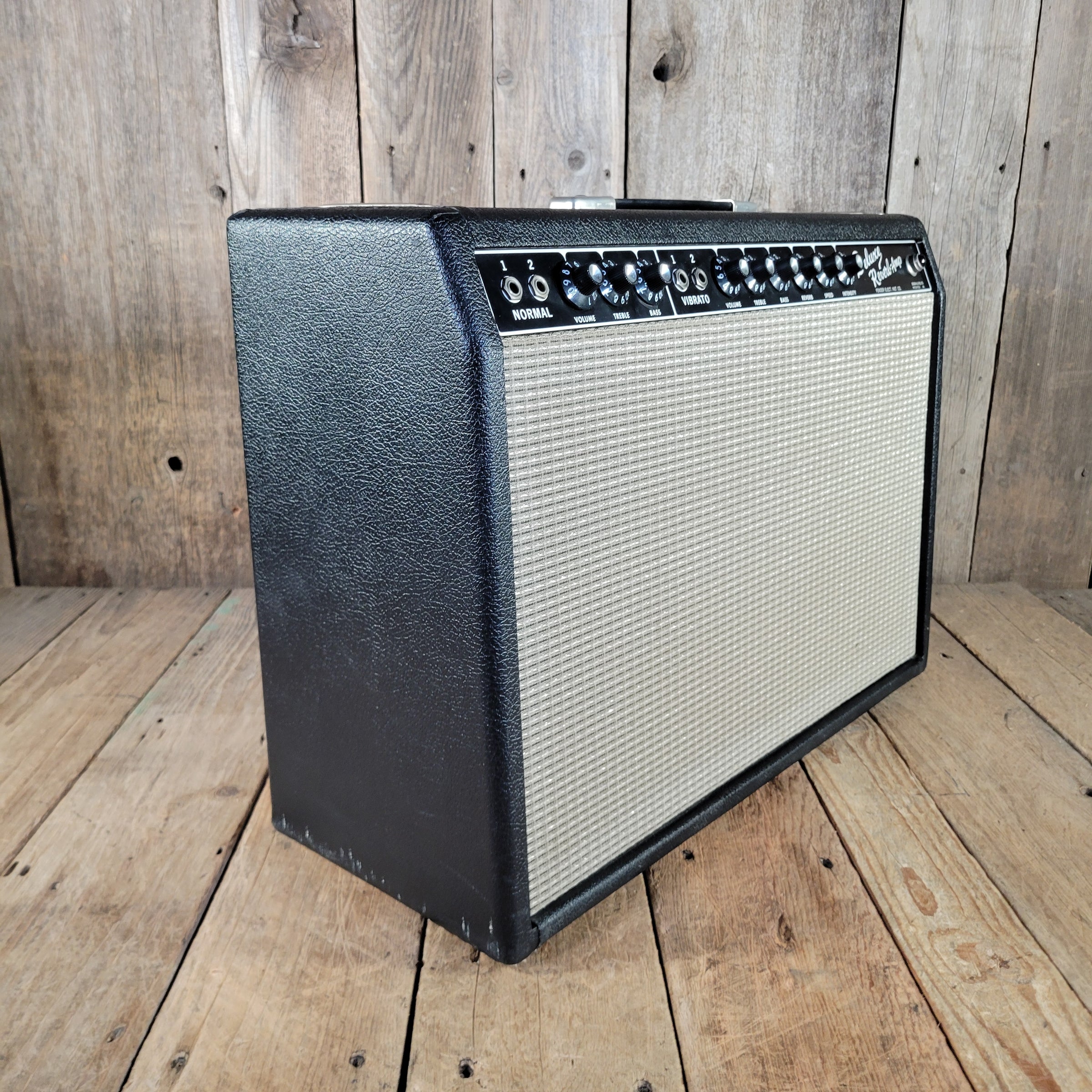 Fender Deluxe Reverb AB763 Pre CBS 1964 Lightly Serviced Original Cover Near Mint