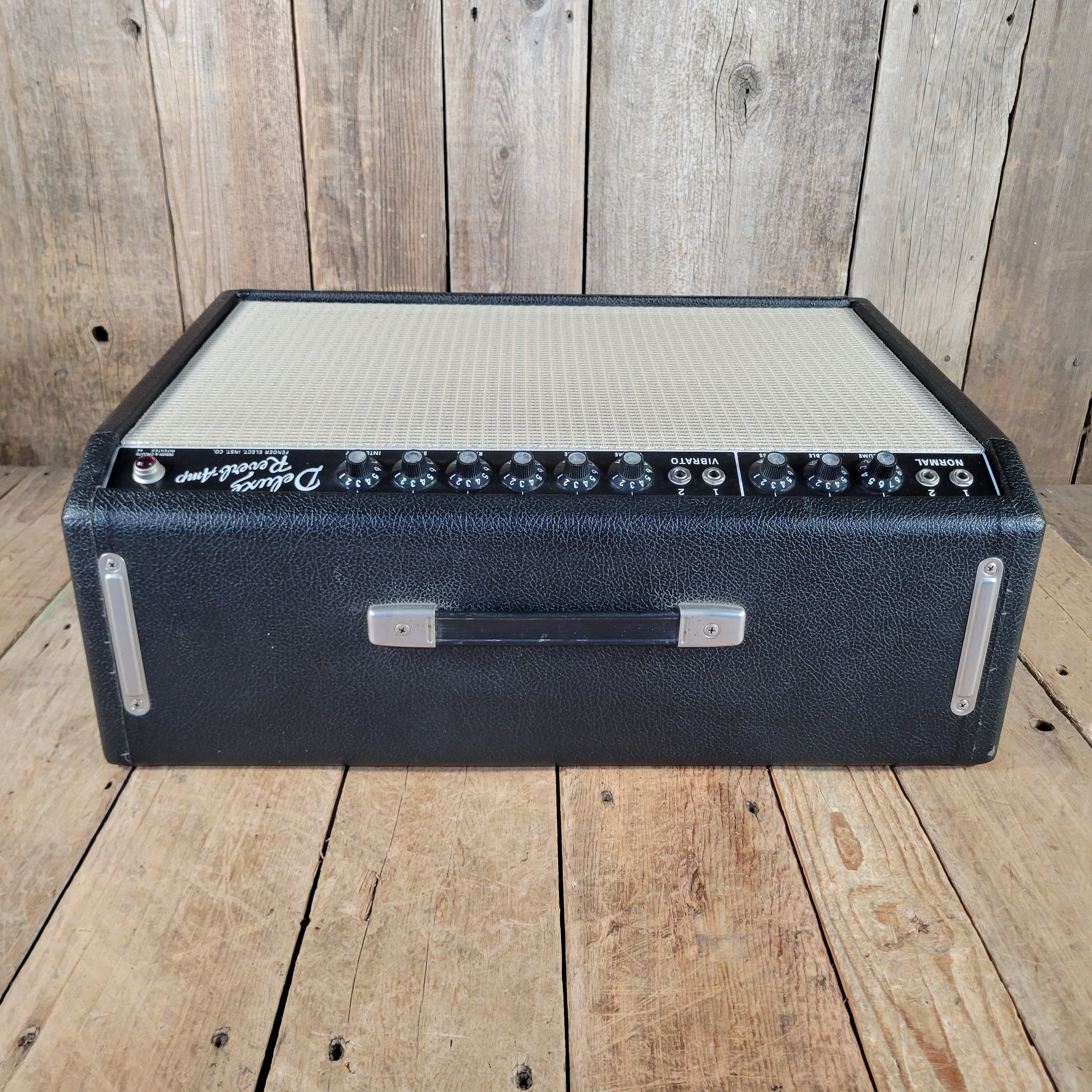 Fender Deluxe Reverb AB763 Pre CBS 1964 Lightly Serviced Original Cover Near Mint
