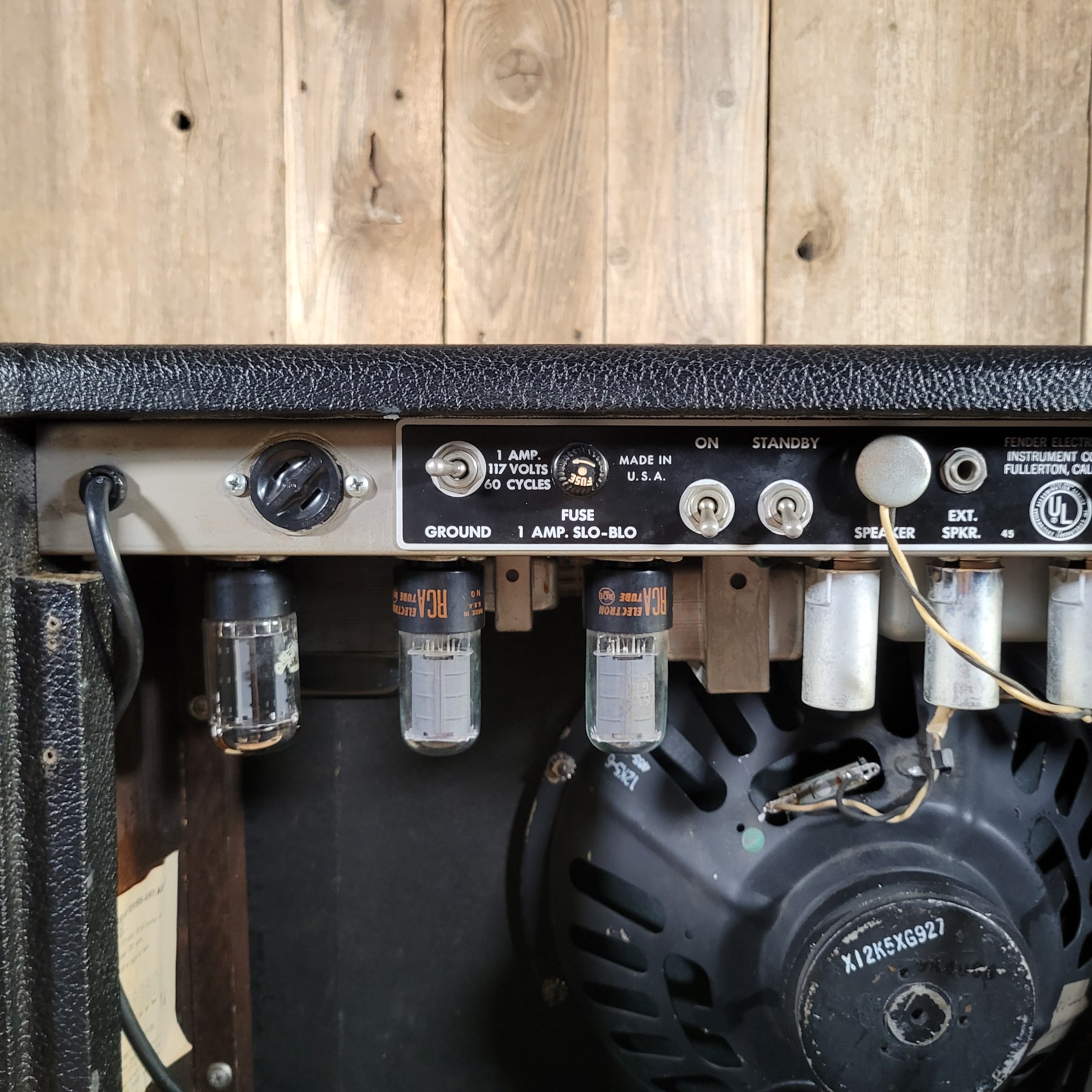 Fender Deluxe Reverb AB763 Pre CBS 1964 Lightly Serviced Original Cover Near Mint