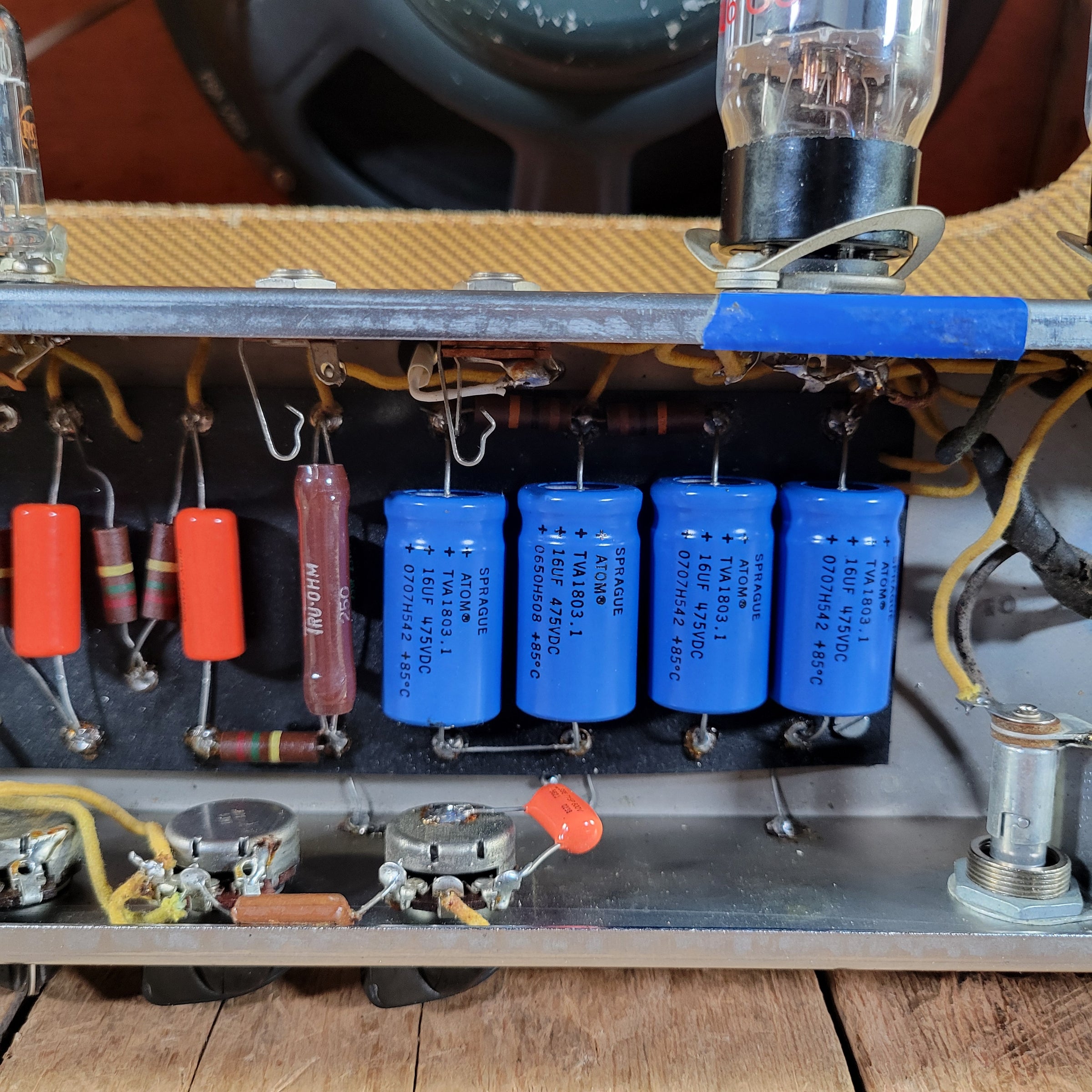 Fender Pro Amp 5D5 Tweed 1954 12AX7 Preamp vs Earlier Octal Preamp