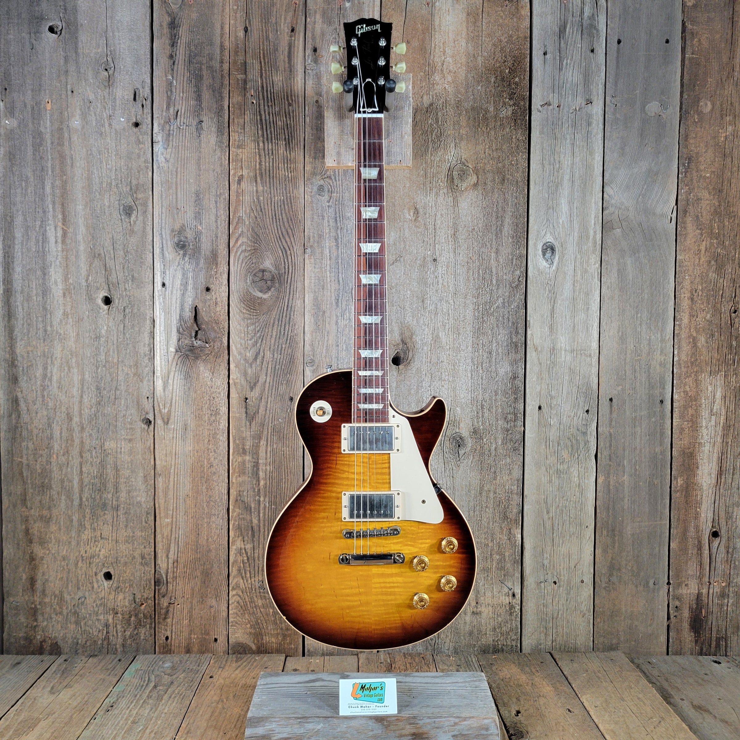 Gibson Les Paul Murphy Aged LPR-9 2007 Custom Art & Historic '59 Reissue Near Mint