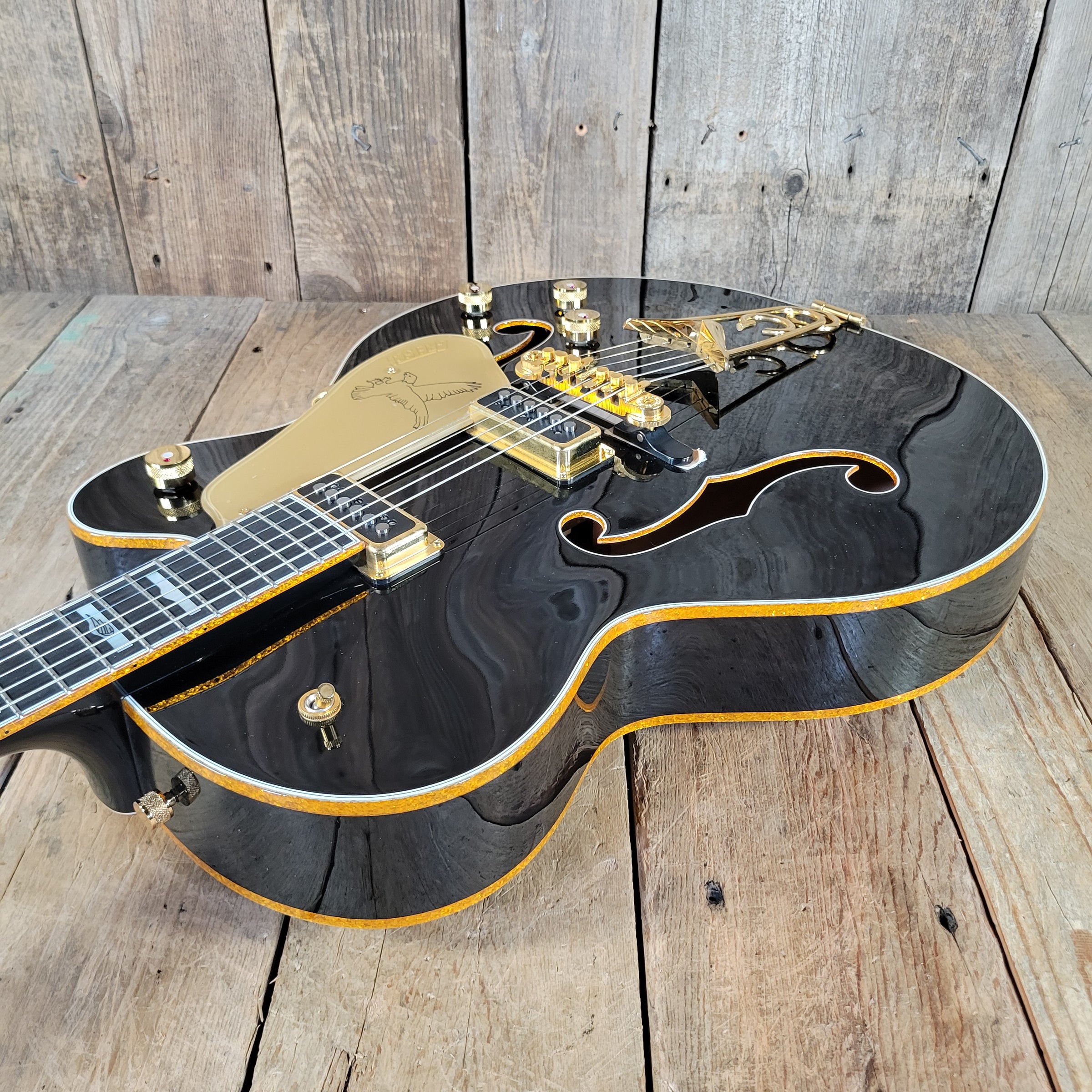 Gretsch Black Falcon G6136DSBK 2013 Dynasonic Pickups Near Mint
