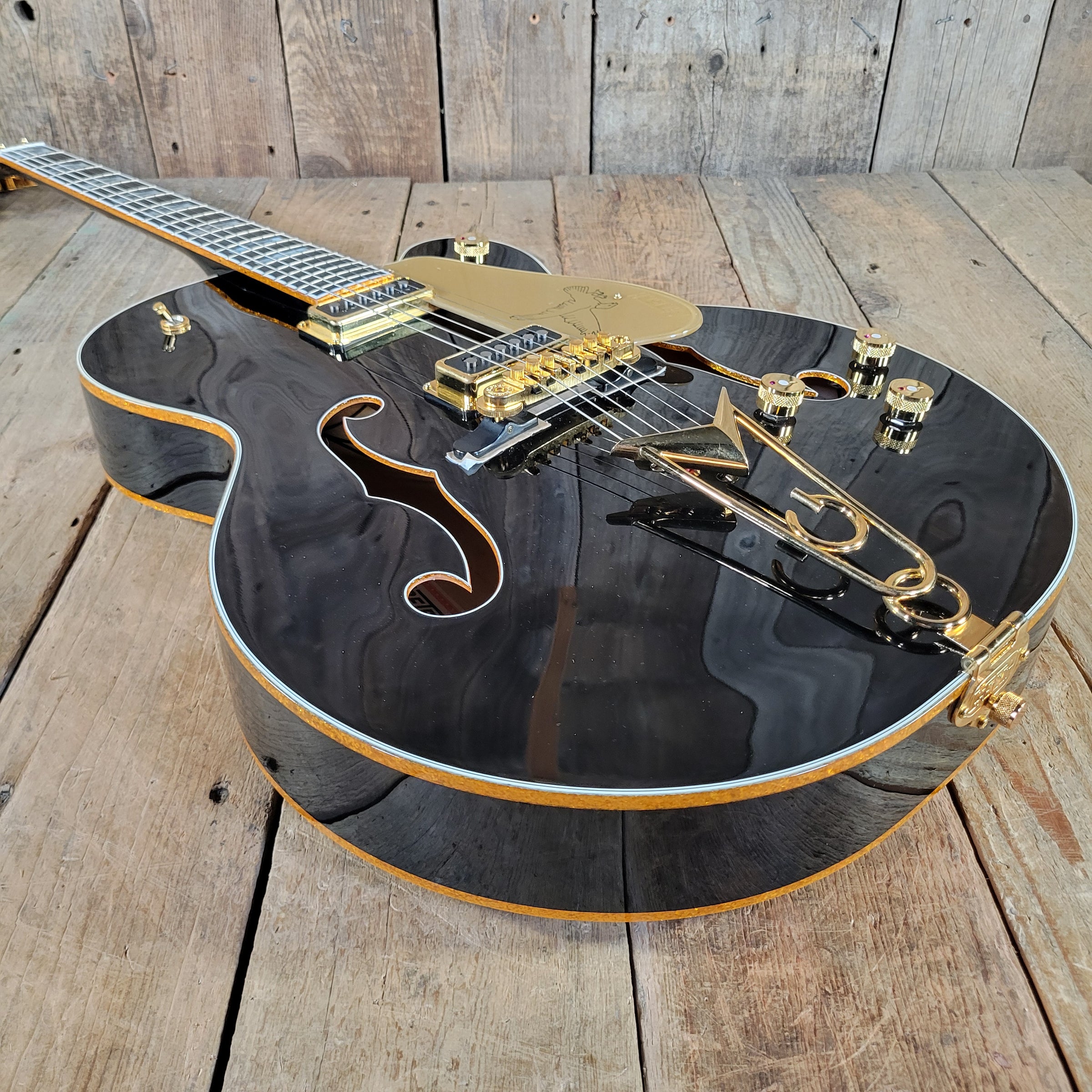 Gretsch Black Falcon G6136DSBK 2013 Dynasonic Pickups Near Mint