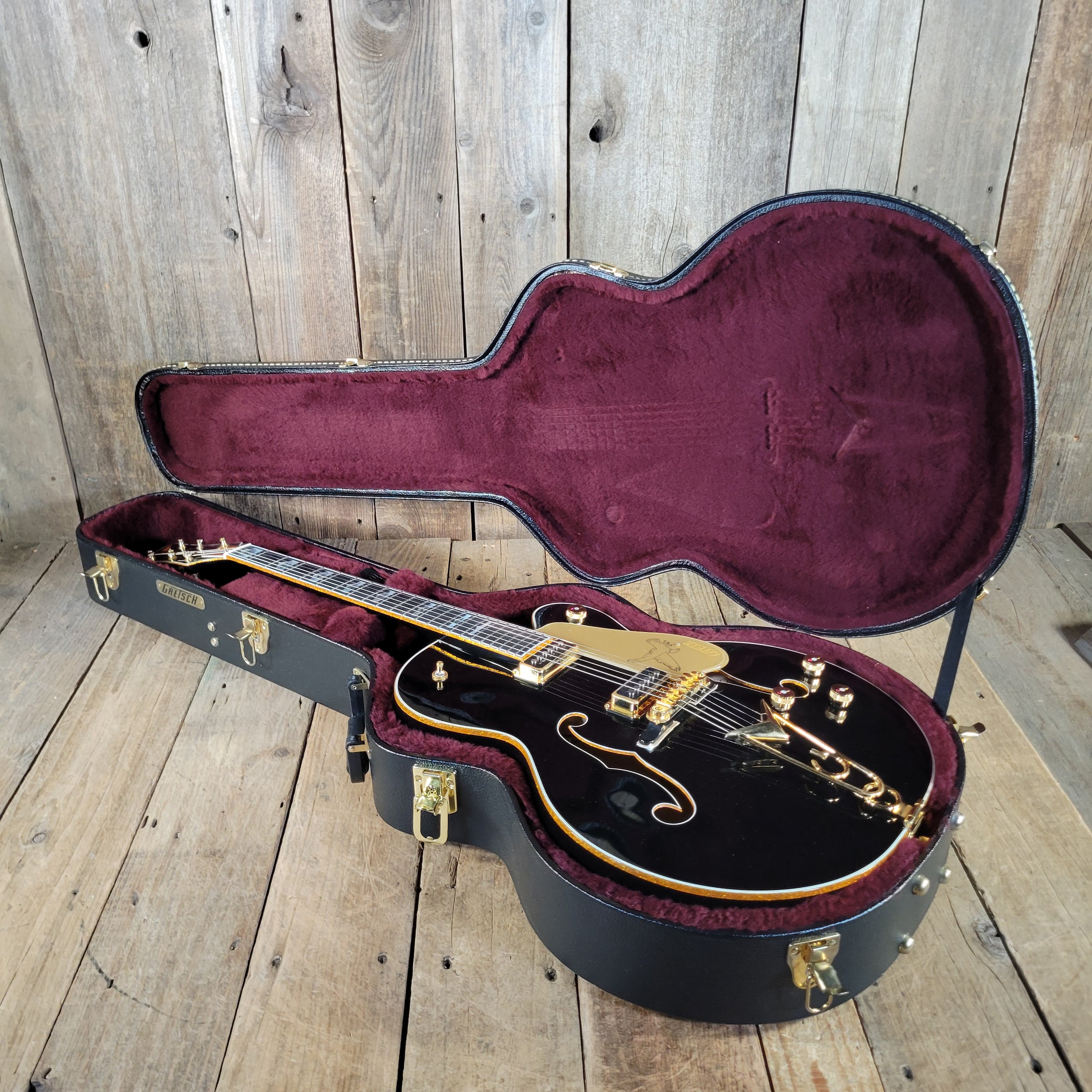 Gretsch Black Falcon G6136DSBK 2013 Dynasonic Pickups Near Mint