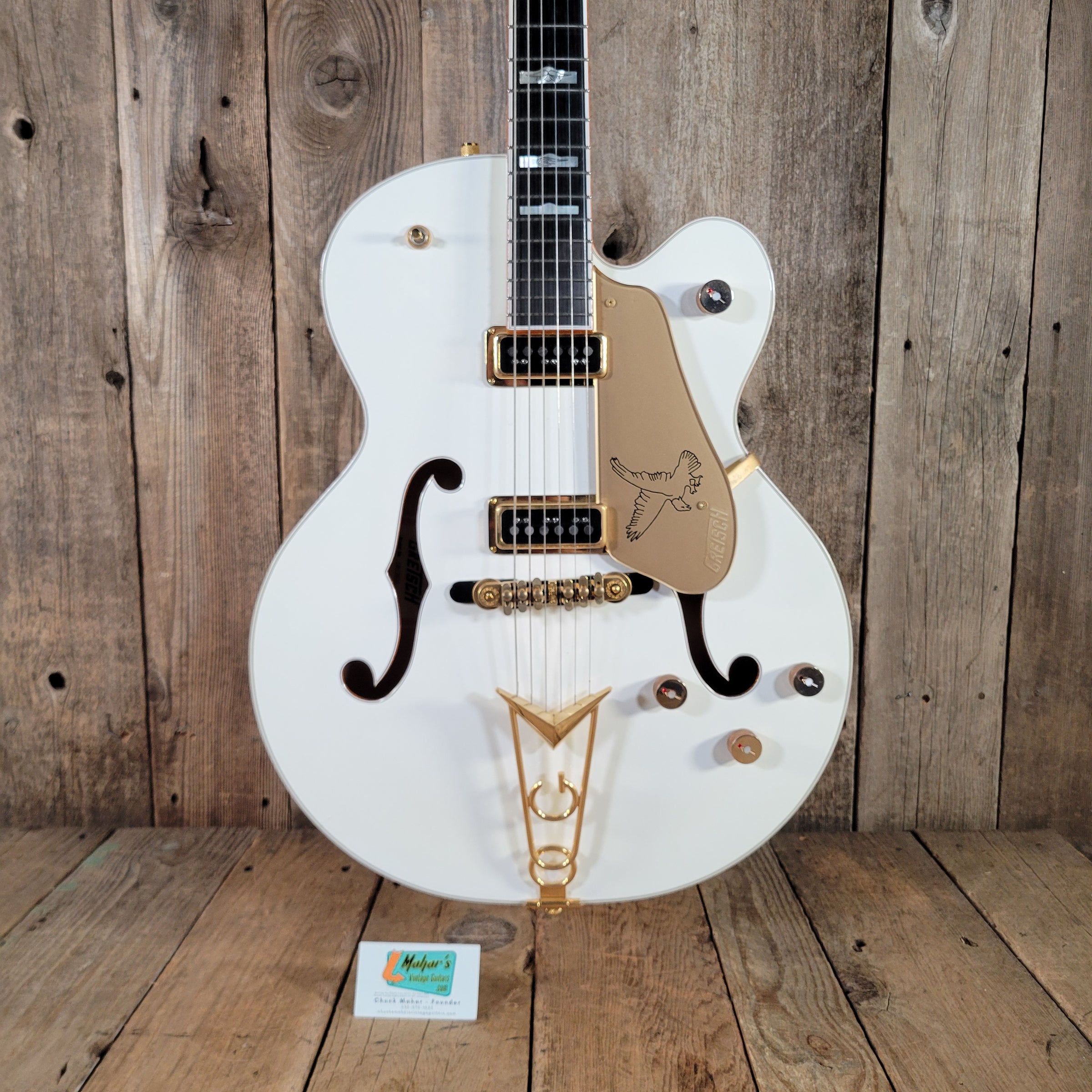 Gretsch White Falcon G6136DS 2009 Dynasonic Pickups Near Mint