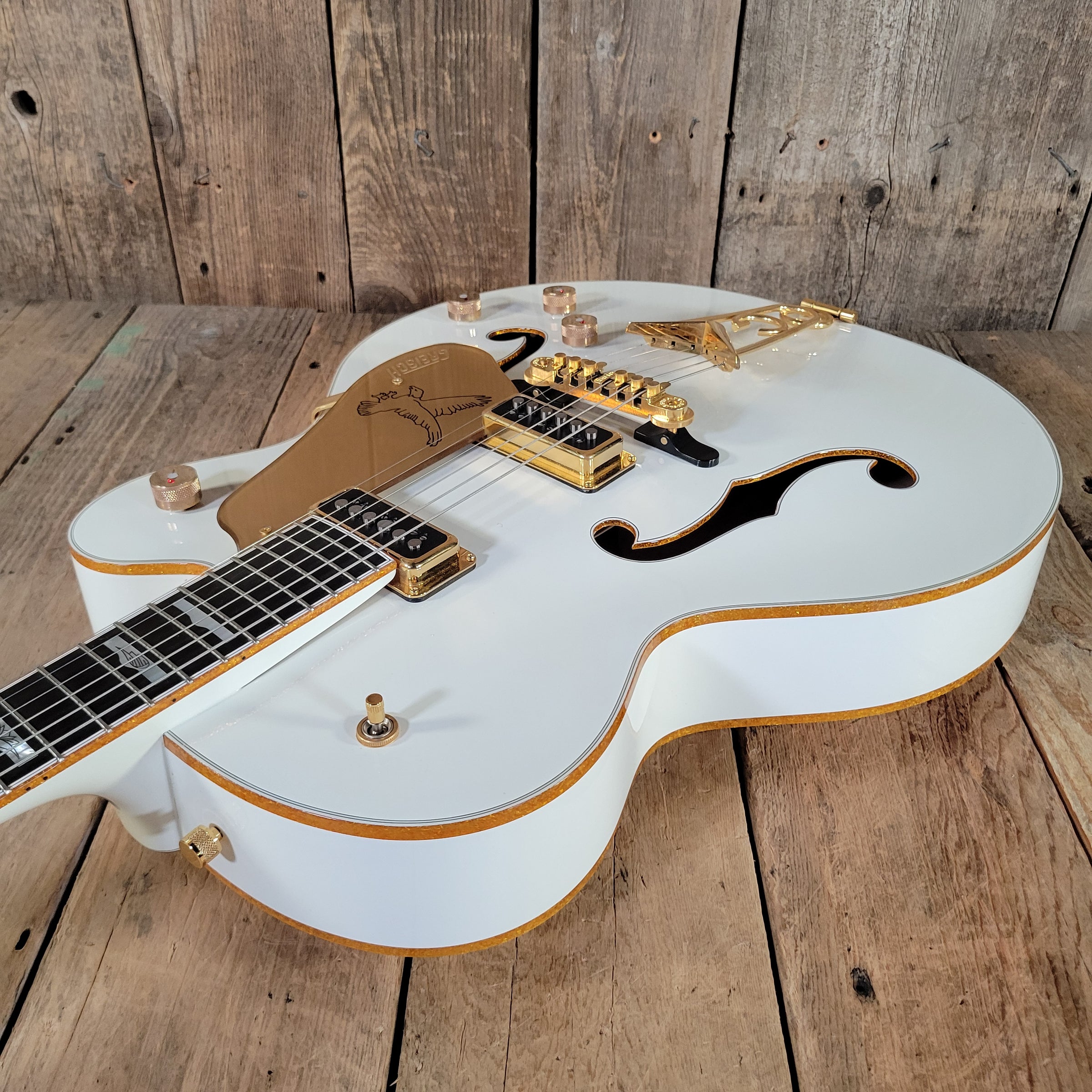 Gretsch White Falcon G6136DS 2009 Dynasonic Pickups Near Mint