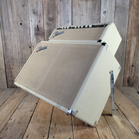 Fender 1963 Tremolux 6G9-B White Tolex Piggyback Near Mint
