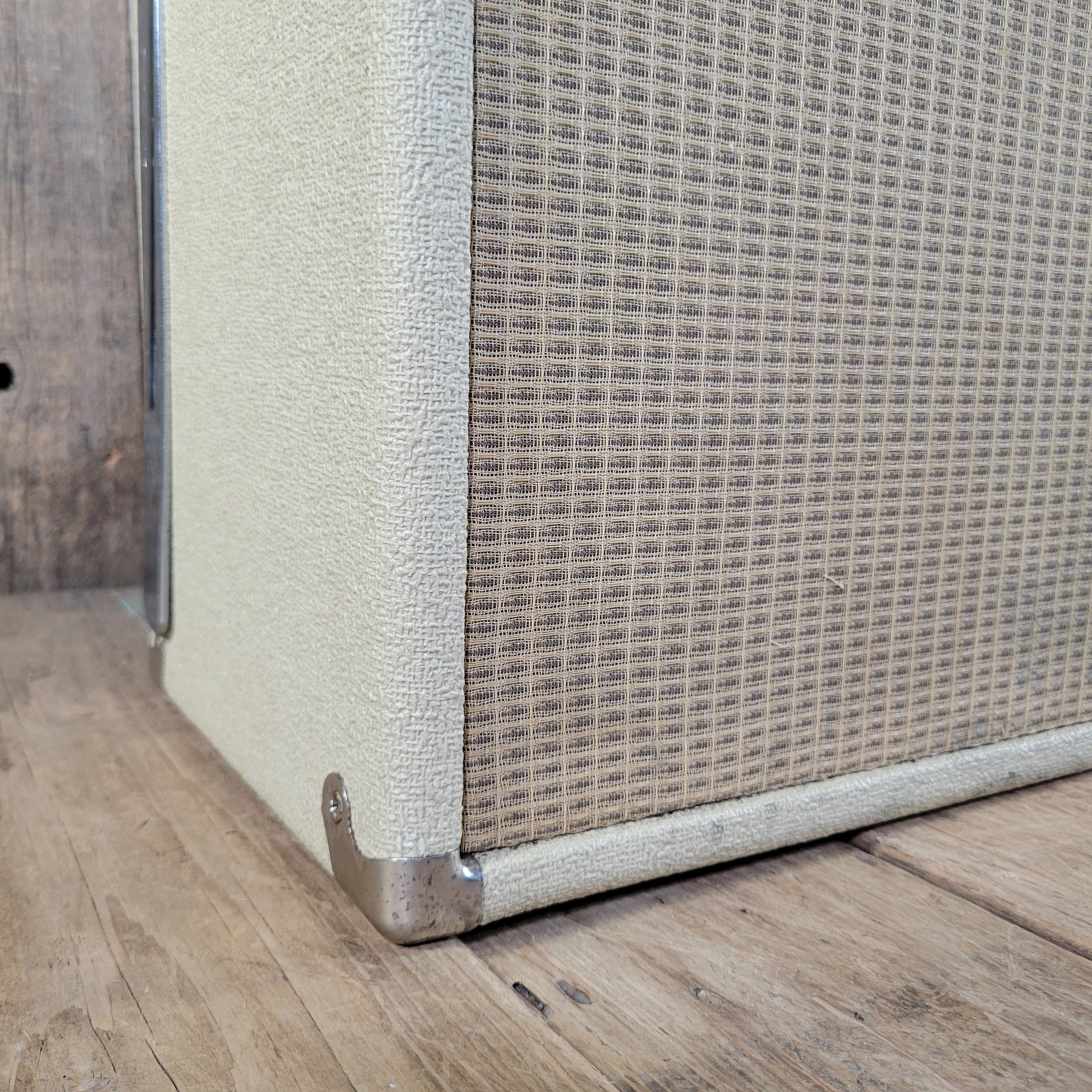 Fender 1963 Tremolux 6G9-B White Tolex Piggyback Near Mint