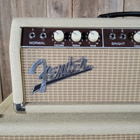 Fender 1963 Tremolux 6G9-B White Tolex Piggyback Near Mint