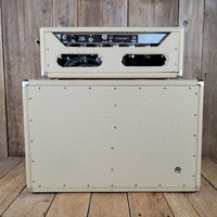 Fender 1963 Tremolux 6G9-B White Tolex Piggyback Near Mint