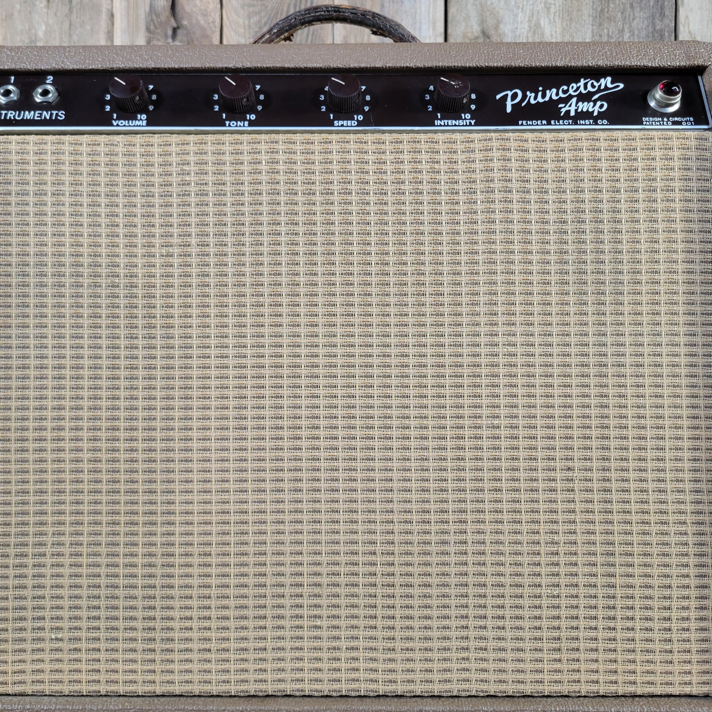 Fender 1962 Princeton 6G2 Brown Serviced Excellent