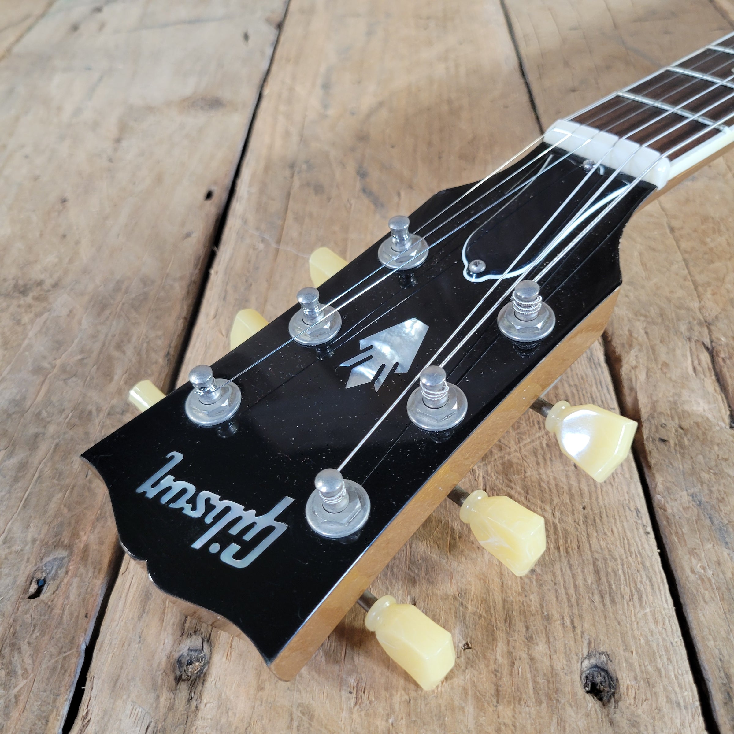 Gibson 2011 Nighthawk Studio Goldtop SD Pearly Gates Seth Lover