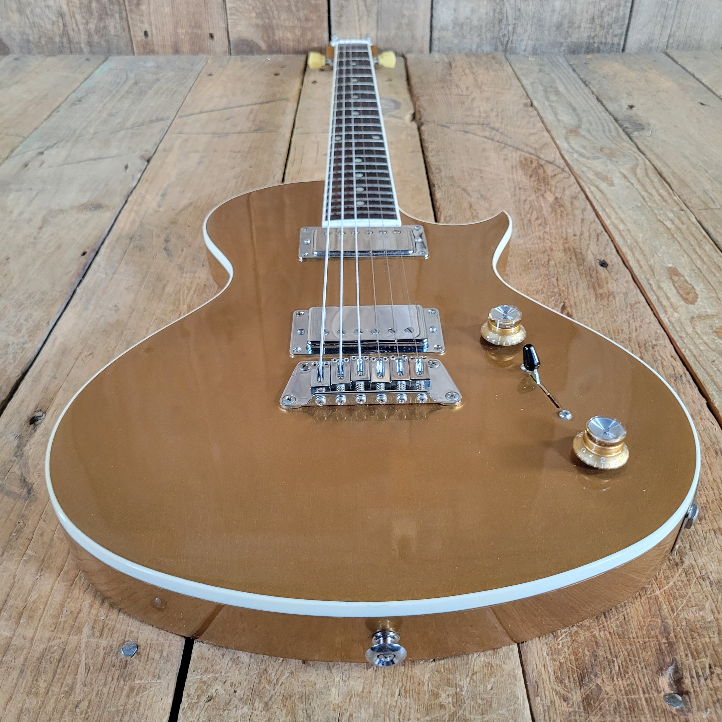 Gibson 2011 Nighthawk Studio Goldtop SD Pearly Gates Seth Lover