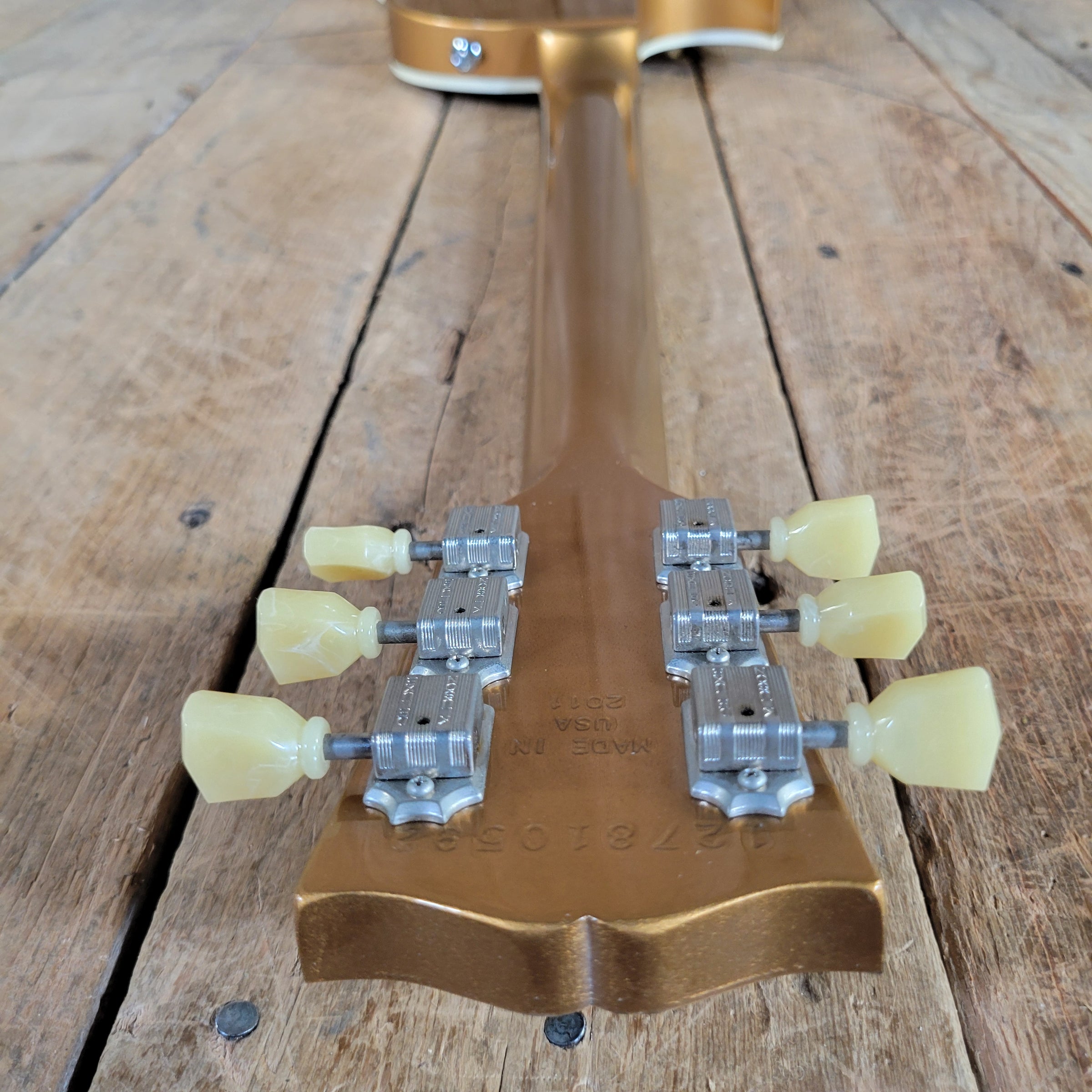 Gibson 2011 Nighthawk Studio Goldtop SD Pearly Gates Seth Lover