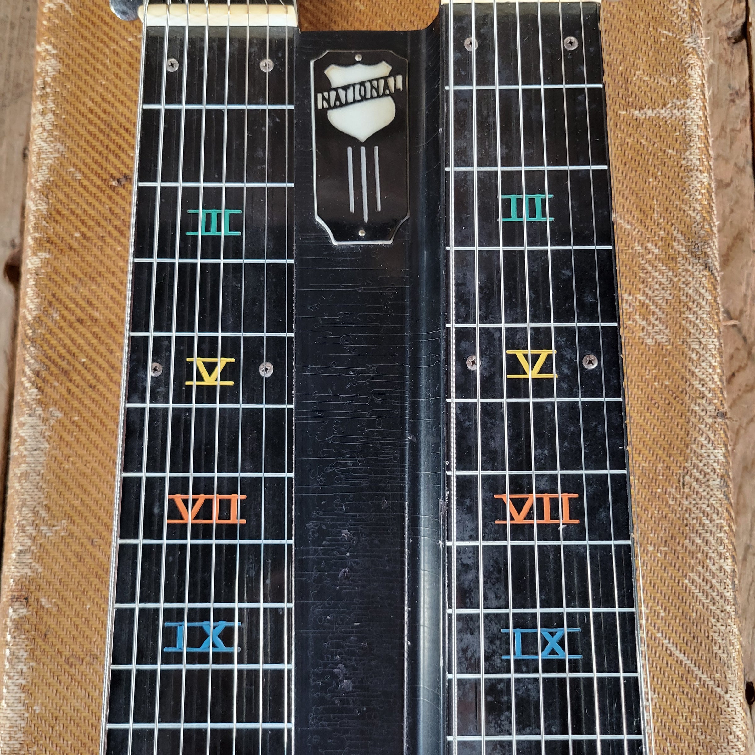 National 1940 Grand Console Doubleneck 8-String Lap Steel Excellent