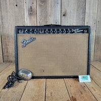 Fender 1965 Deluxe Reverb AB763 Blackface Serviced Very Good