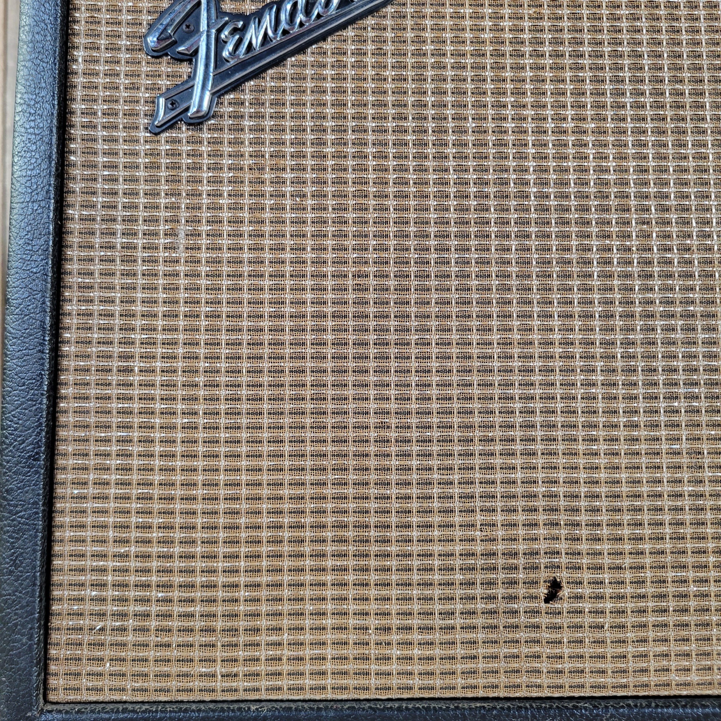 Fender 1965 Deluxe Reverb AB763 Blackface Serviced Very Good