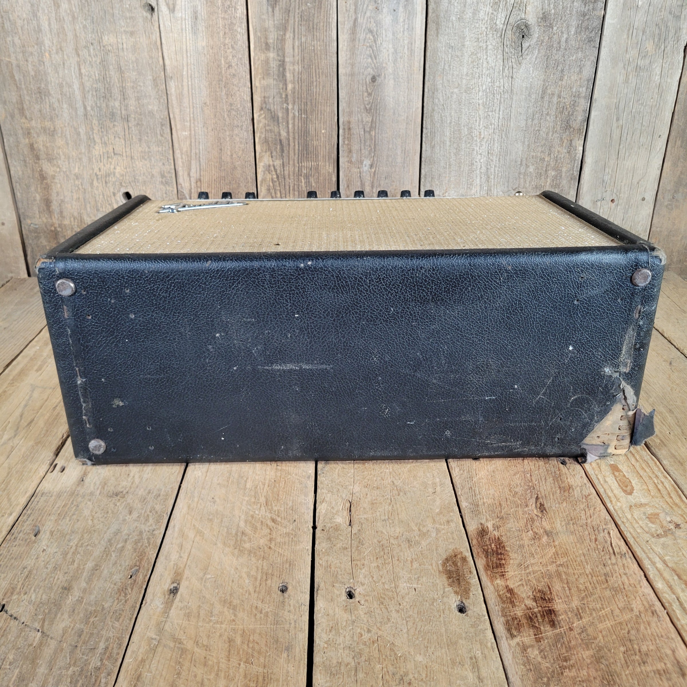 Fender 1965 Deluxe Reverb AB763 Blackface Serviced Very Good