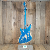 Teisco 1960s Spectrum 5 Metallic Blue Stereo/Mono Z-Coil Good