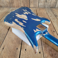 Teisco 1960s Spectrum 5 Metallic Blue Stereo/Mono Z-Coil Good