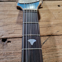 Teisco 1960s Spectrum 5 Metallic Blue Stereo/Mono Z-Coil Good