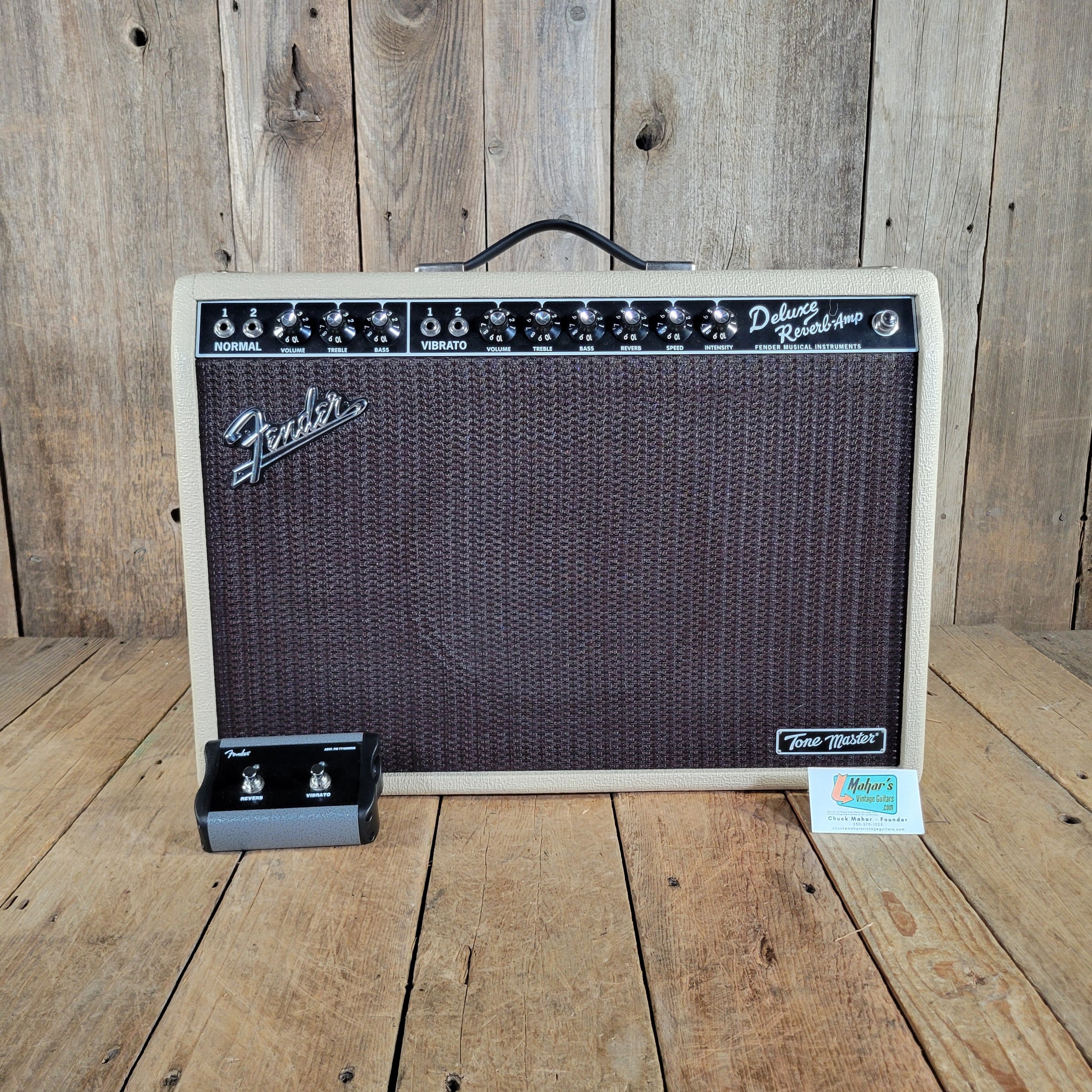 Fender 2021 Tonemaster Deluxe Reverb Blonde Near Mint