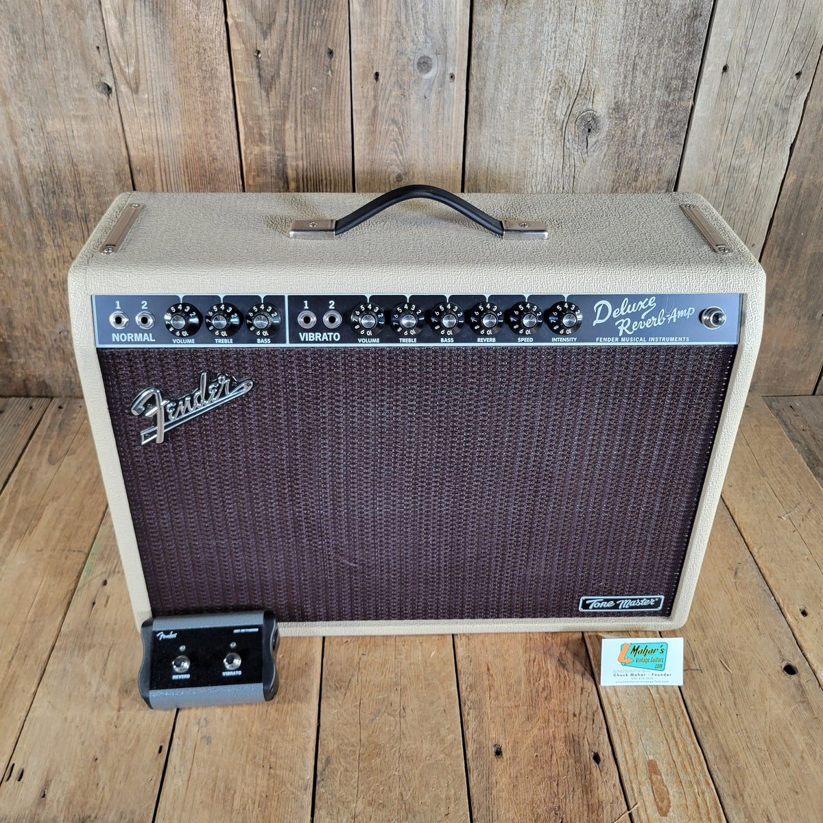 Fender 2021 Tonemaster Deluxe Reverb Blonde Near Mint