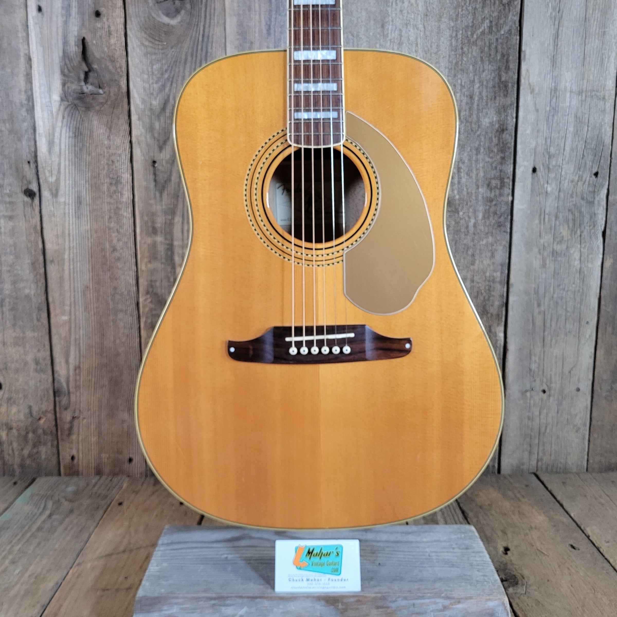 Fender 2012 Elvis Kingman Dreadnought Natural Wildwood