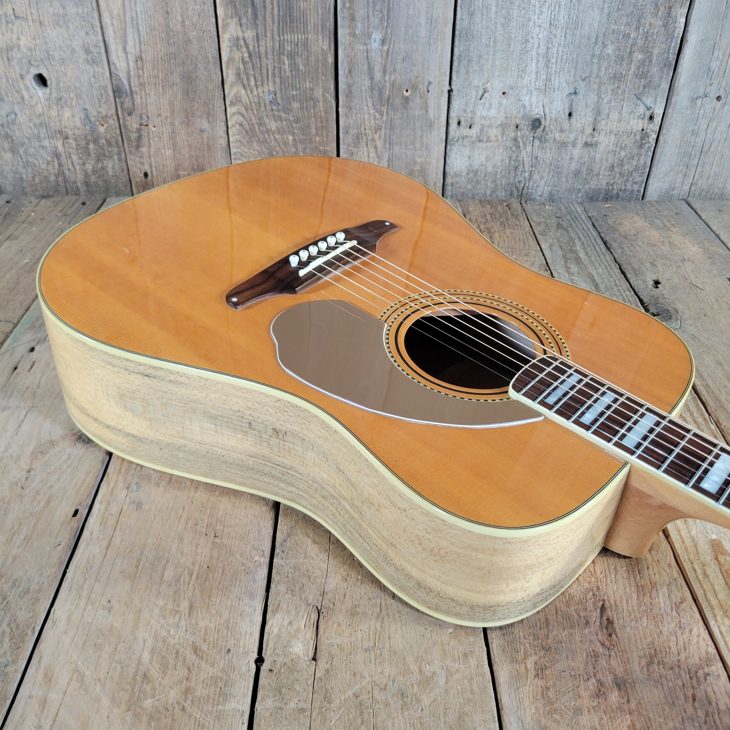 Fender 2012 Elvis Kingman Dreadnought Natural Wildwood