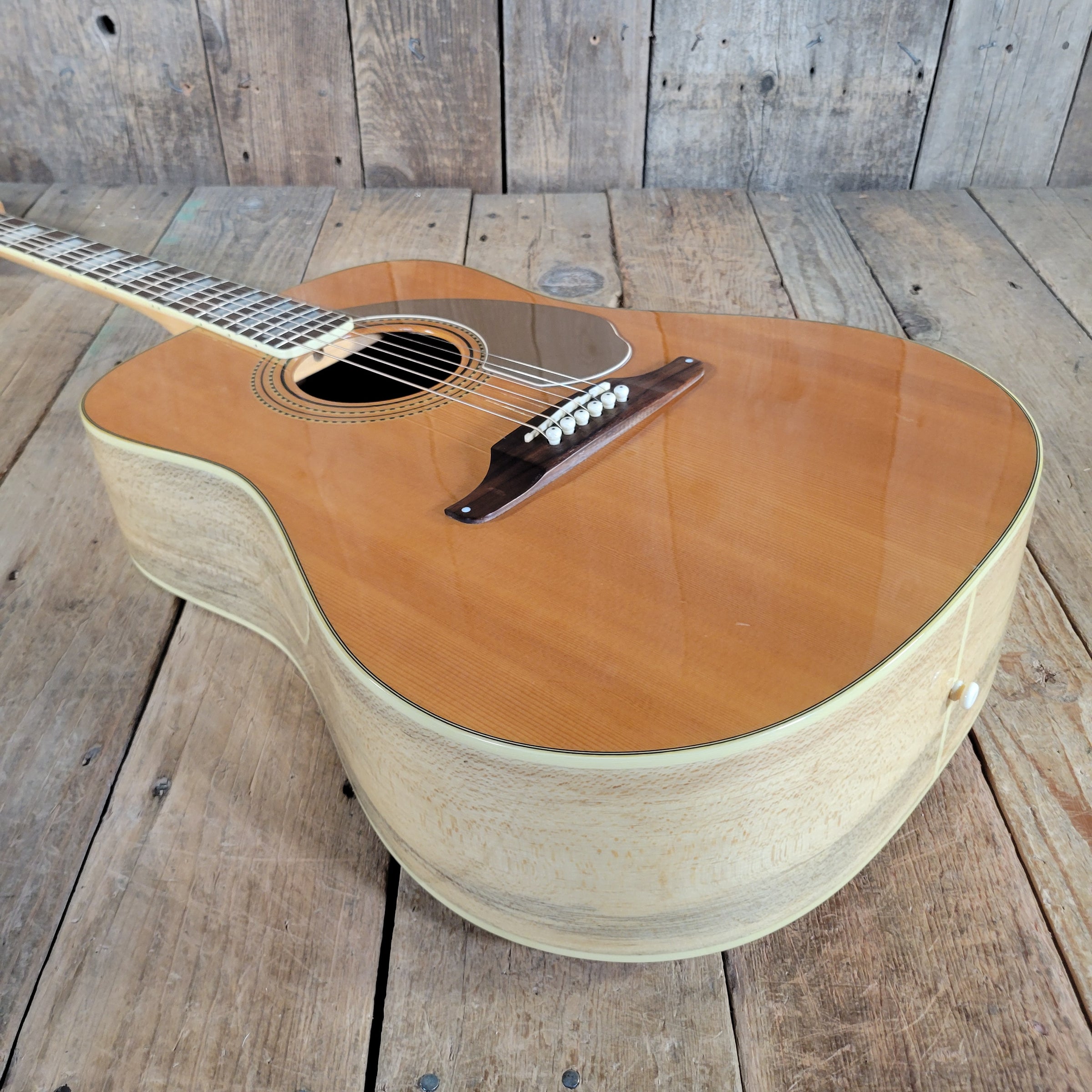 Fender 2012 Elvis Kingman Dreadnought Natural Wildwood
