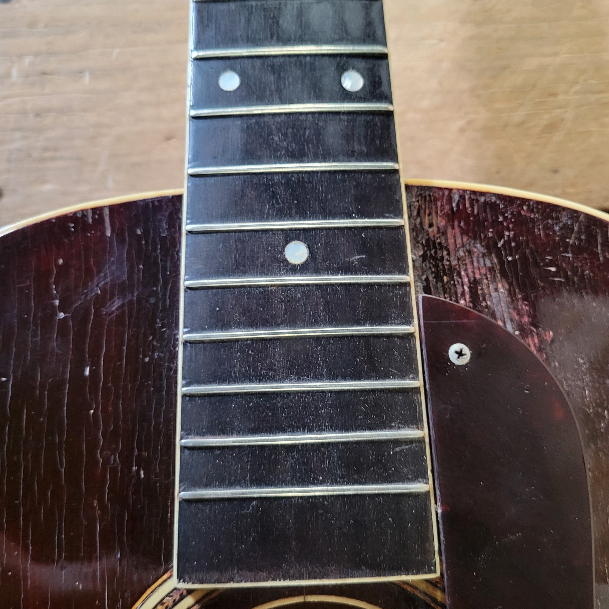 Gibson L-3 Acoustic Archtop 1920 Non-Original Tailpiece w/ Chipboard Case