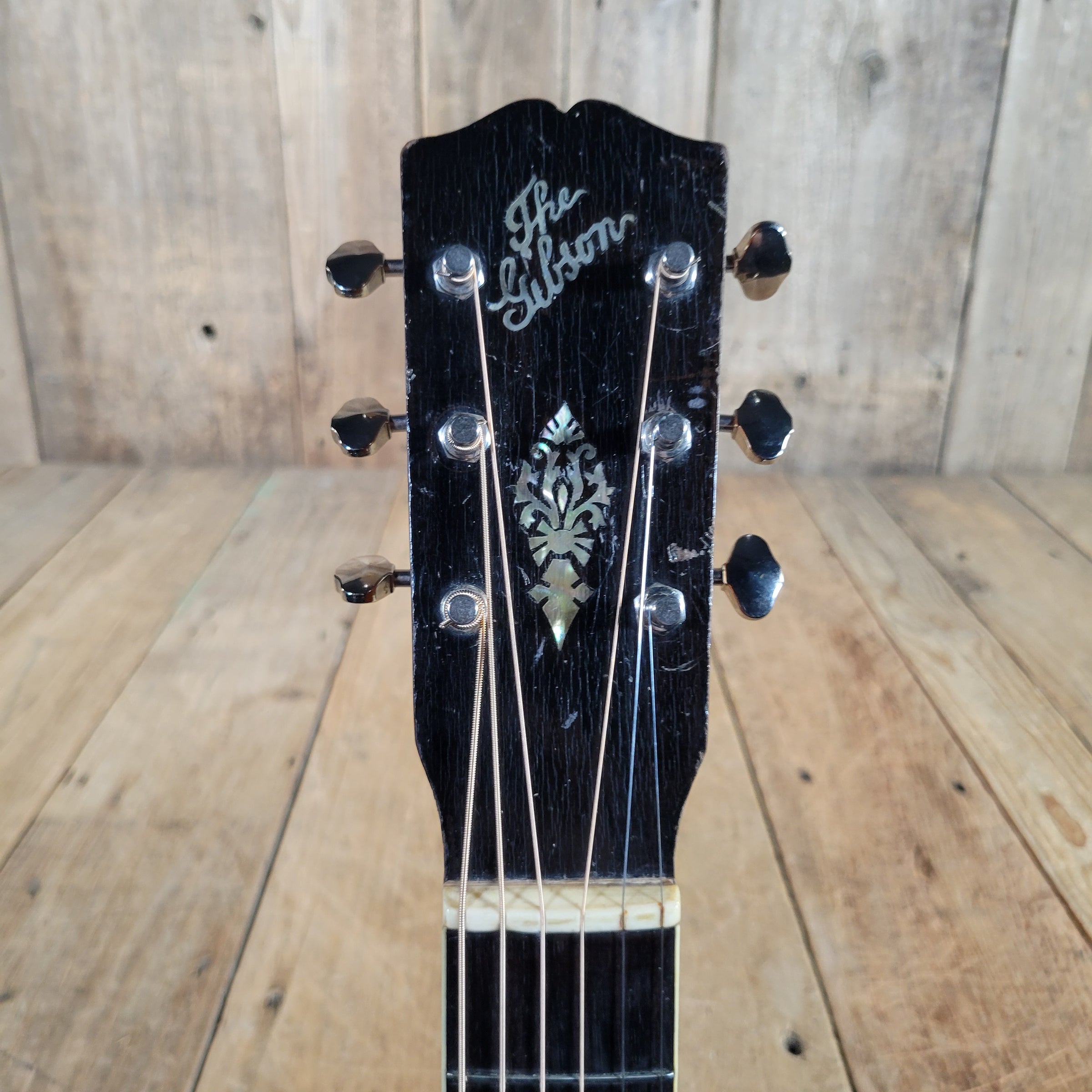 Gibson L-3 Acoustic Archtop 1920 Non-Original Tailpiece w/ Chipboard Case