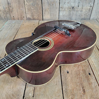 Gibson L-3 Acoustic Archtop 1920 Non-Original Tailpiece w/ Chipboard Case