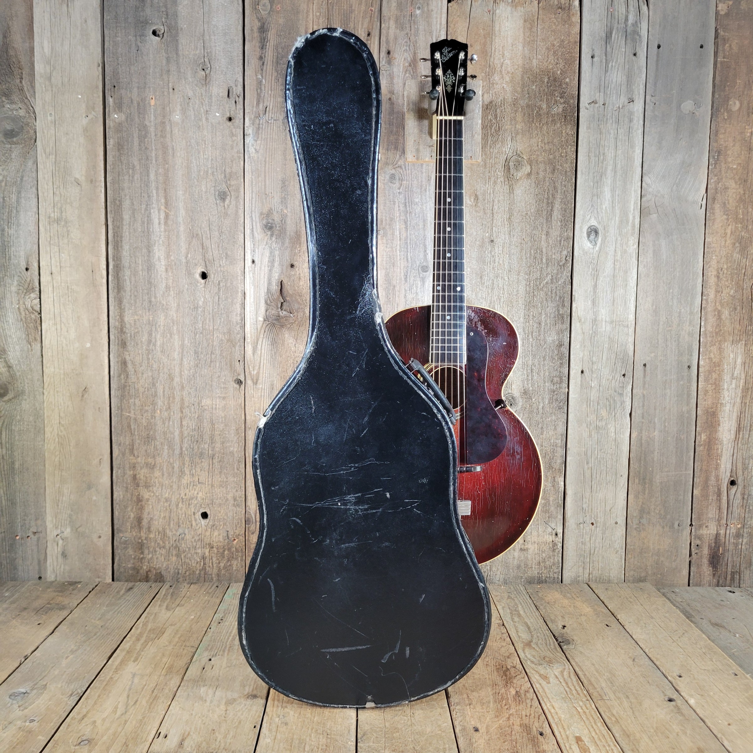 Gibson L-3 Acoustic Archtop 1920 Non-Original Tailpiece w/ Chipboard Case
