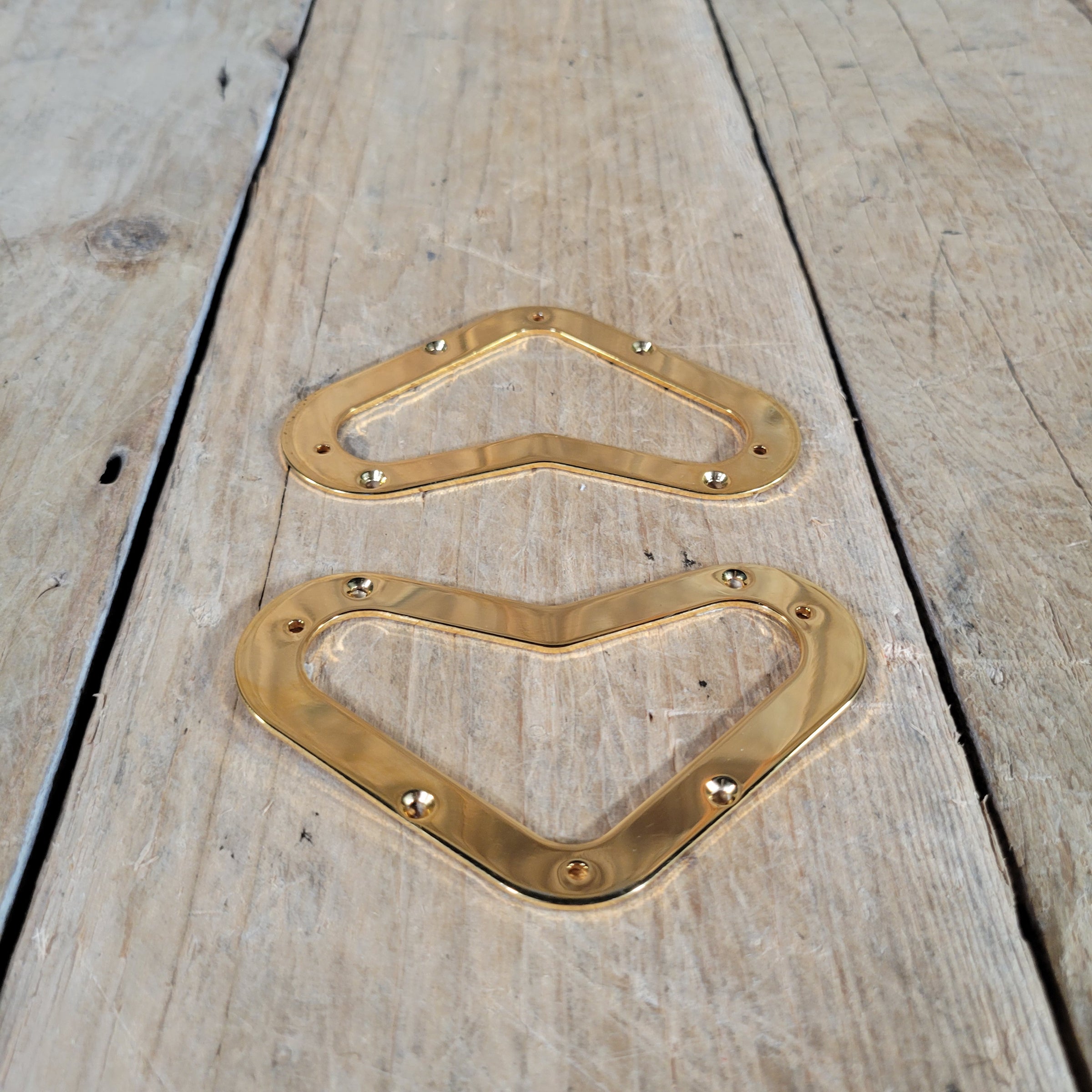 Gibson 1980s Flying V2 Pickup Rings Gold NOS Set
