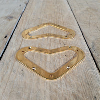 Gibson 1980s Flying V2 Pickup Rings Gold NOS Set