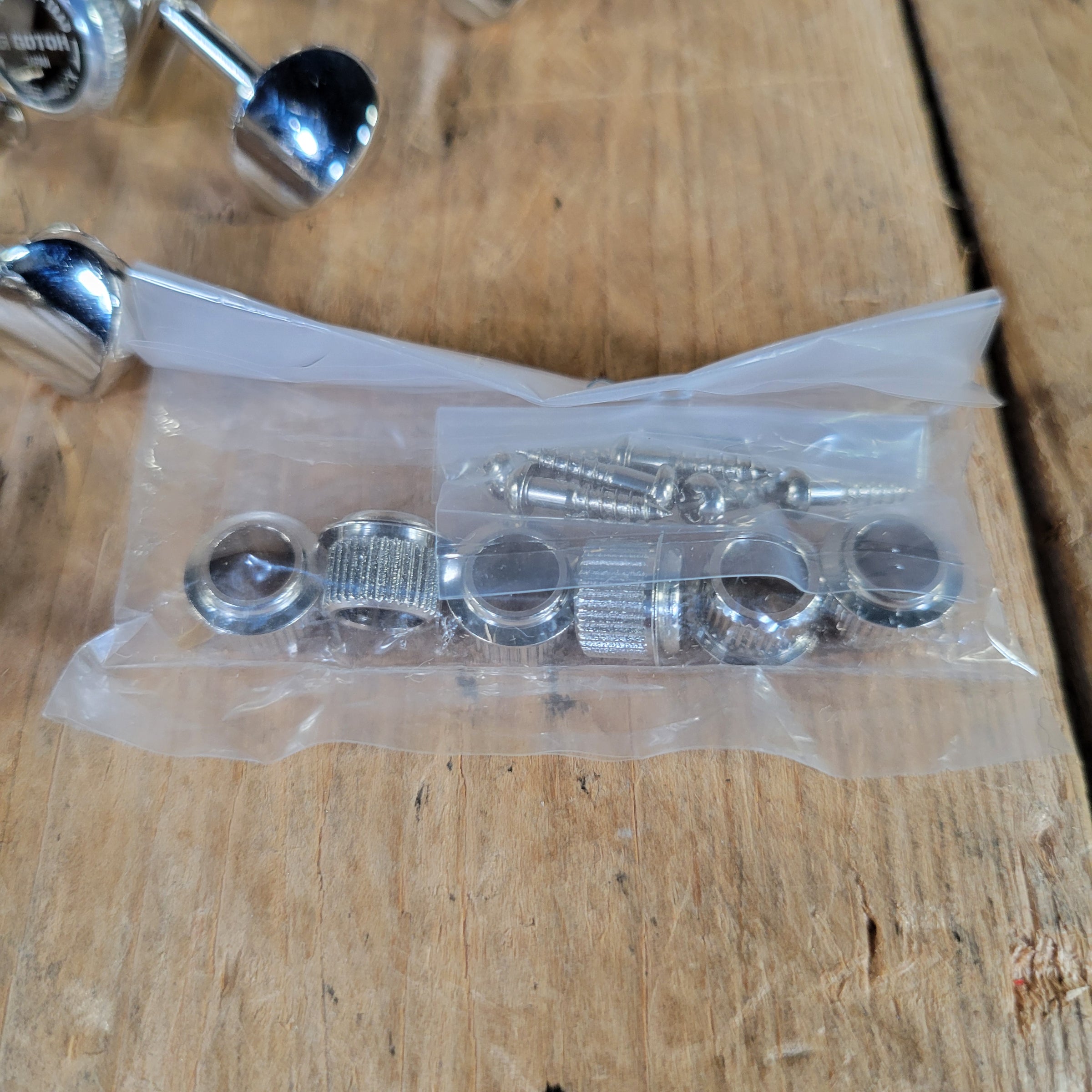 Gotoh MG-T Magnum Lock Trad 6-In-Line Tuners Chrome Excellent