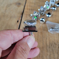 Gotoh MG-T Magnum Lock Trad 6-In-Line Tuners Chrome Excellent